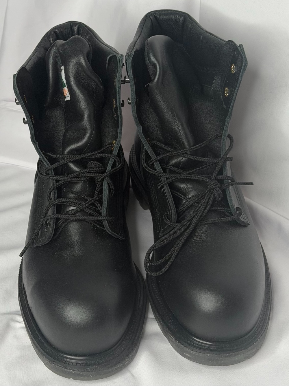 Red Wing 3507 Sz 10 10.5 11 12 Bl Steel Toe Leather Lace-Up Work Boots SuperSole